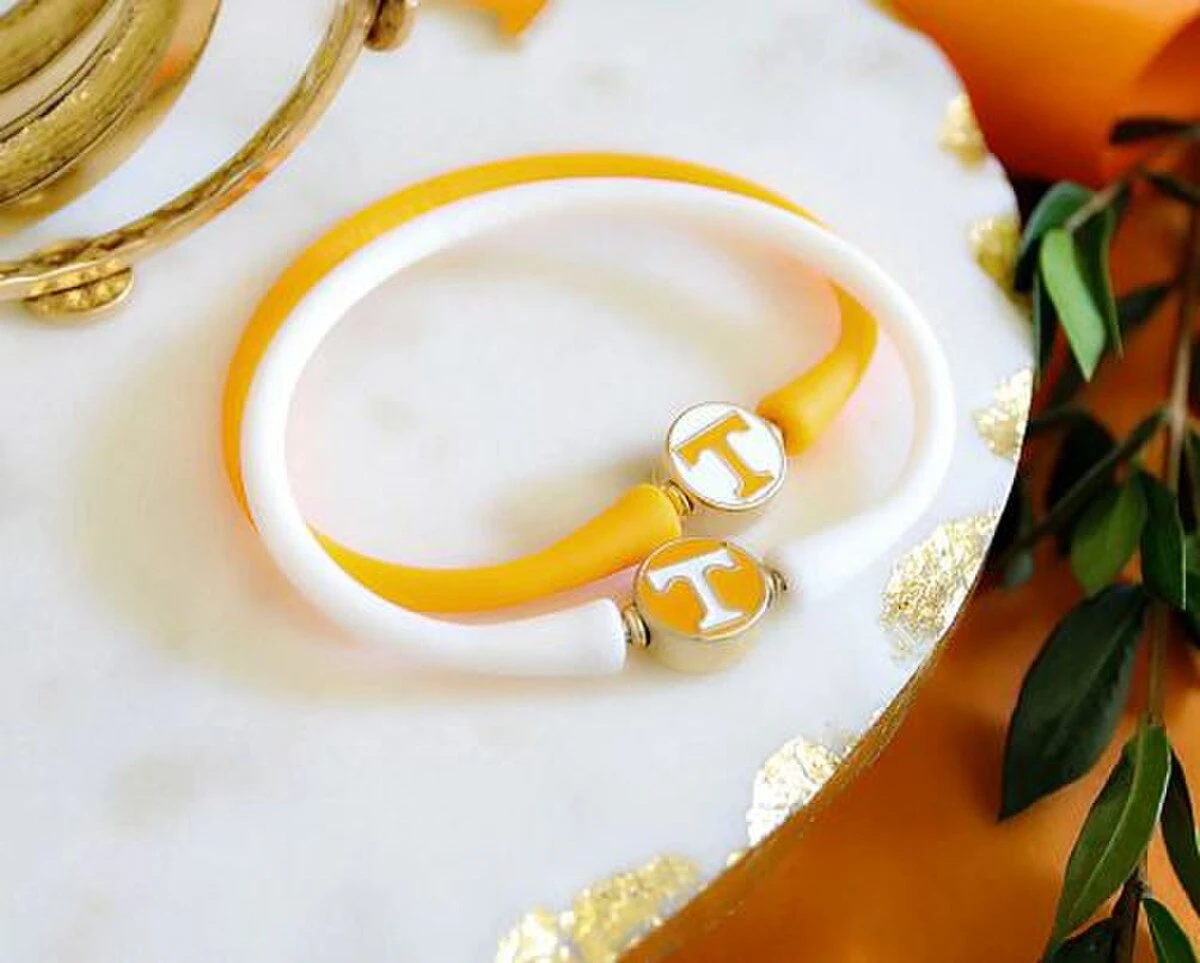 Silicone White Bracelet - Image 2