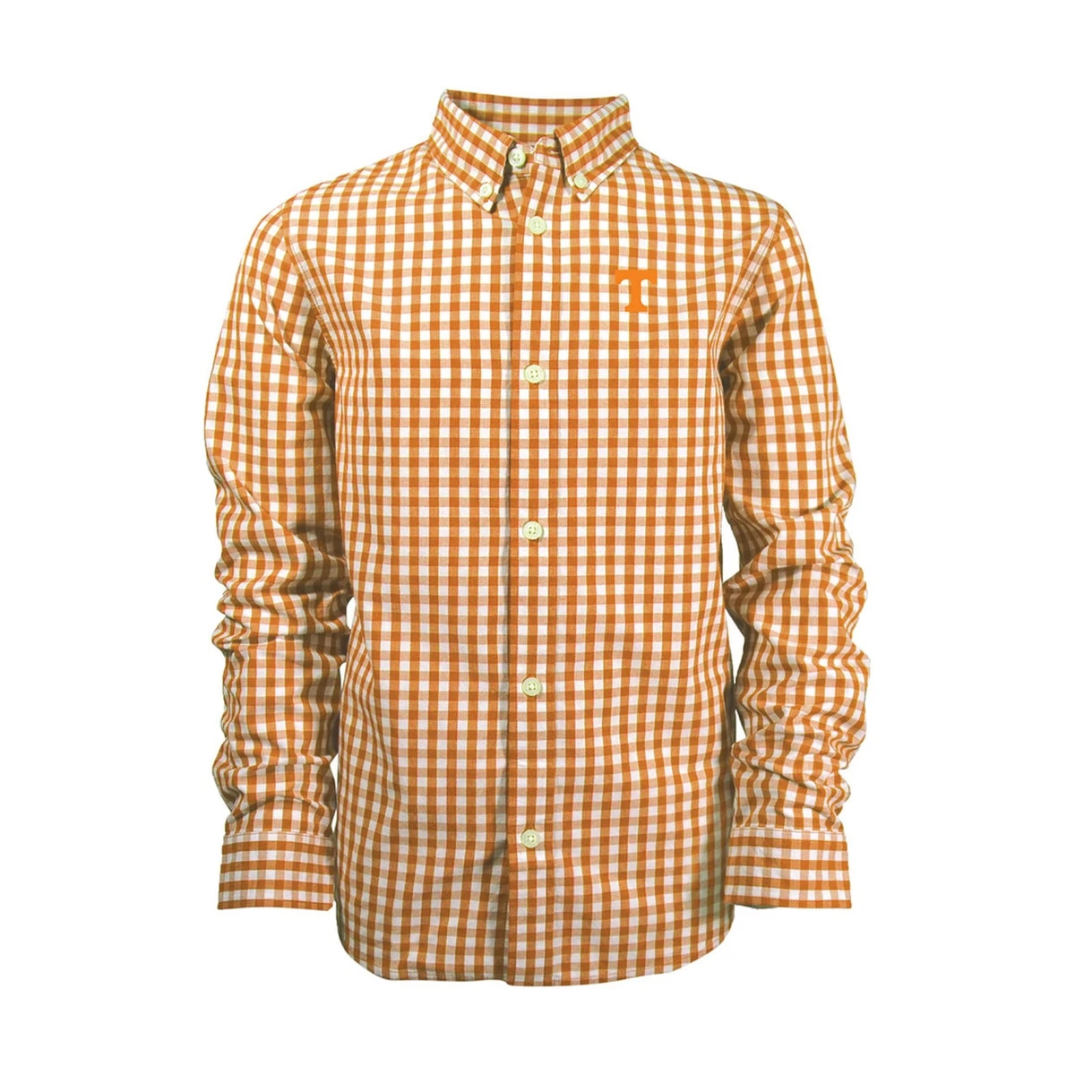 Kids Gingham Button-down Shirt