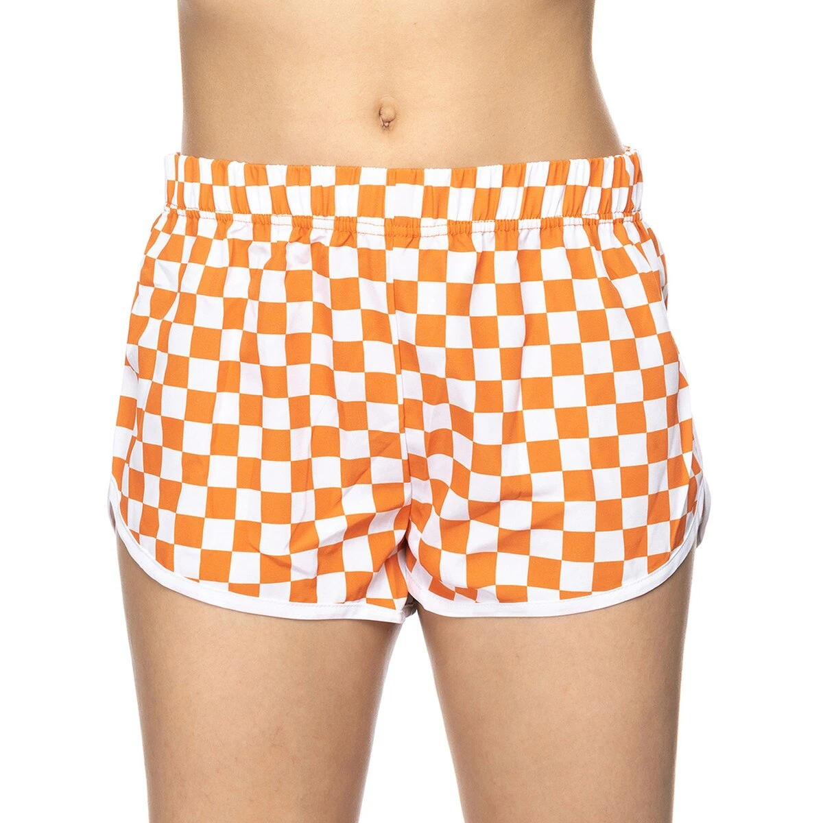 Women's Checkerboard Booty Shorts