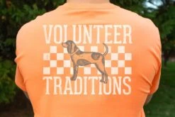 Volunteer Traditions Bluetick Checkerboard Pocket Tee
