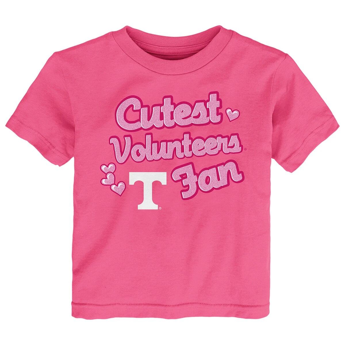 Tennessee Infant Cutest Fan Hearts Tee